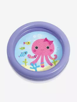 Надувной детский бассейн Intex 59409 My First Pool 61х15см (от 1 до 3 лет) фиолетовый, Фиолетовый