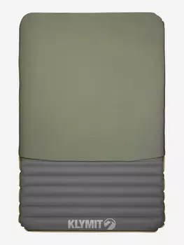 Надувной коврик KLYMIT Klymaloft Double, Зеленый