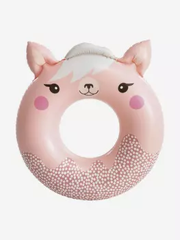 Надувной круг Intex 59266 8+, Розовый