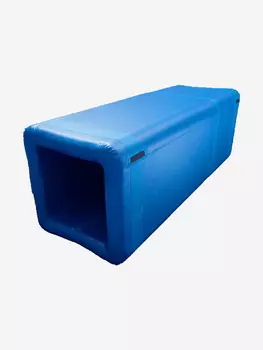 Надувной куб, Синий