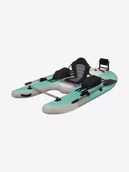 Надувной плот катамаран для рыбалки Baltic -Air M, Зеленый