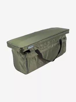 Накладка на сиденье Следопыт мягкая, с сумкой, 95 см, цвет хаки., Серый