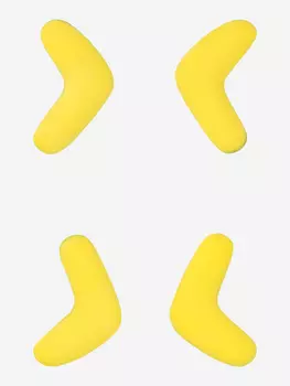 Накладки в ботинки Burton JBAR 4 PK Yellow S,