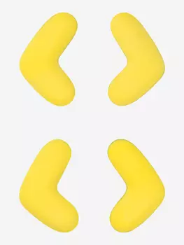 Накладки в ботинки Burton JBAR 4 PK Yellow L,