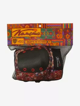 Наколенники Комета, 24см-28см (S), Красный
