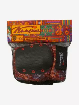 Наколенники Комета, 29см-33см (L), Красный