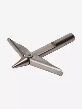 Наконечник гарпуна Lazio из нерж. с 2-мя короткими флажками, Серебряный