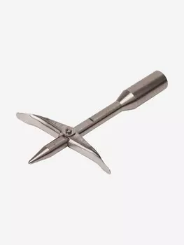 Наконечник гарпуна Medio из нерж. стали с 2-мя флажками, Серебряный