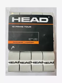 Намотка овергрип HEAD PRIME TOUR Р12 СЕРЫЙ, Серый