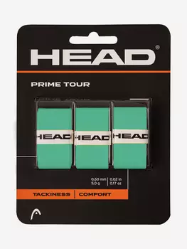 Намотка верхняя Head Prime Tour 3 Pcs Pack (Overgrip), Зеленый