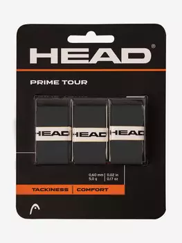 Намотка верхняя Head Prime Tour 3 Pcs Pack (Overgrip), Черный