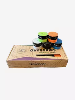 Намотка верхняя SLAZENGER сухая 10P MIX, Мультицвет