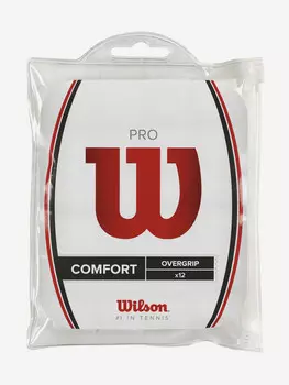 Намотка верхняя Wilson Pro Overgrip 12PK WH, Белый
