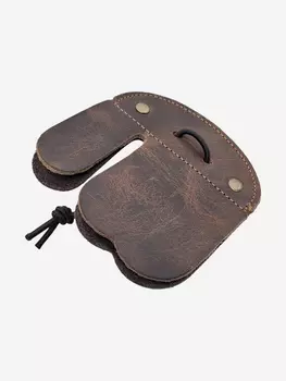 Напальчник классический Centershot (кожа) XL, Коричневый