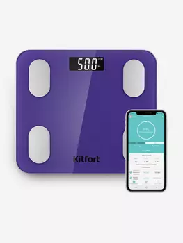 Напольные весы Kitfort КТ-827, Фиолетовый