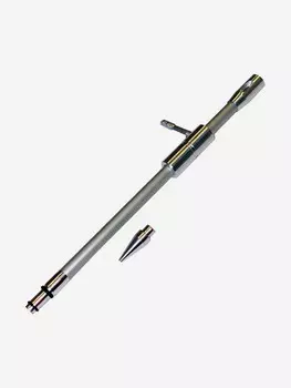 Направляющая шомпола ЧИСТОGUN универсальная, cal. 7,62-8mm, болт 17,7 мм, 33см, алюминий, Серебряный