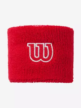 Напульсники Wilson Wristband, Красный