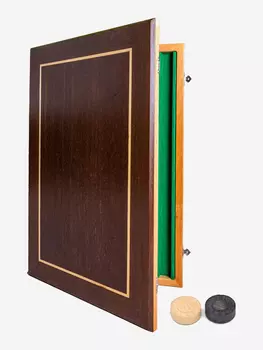 Нарды большие деревянные, Коричневый