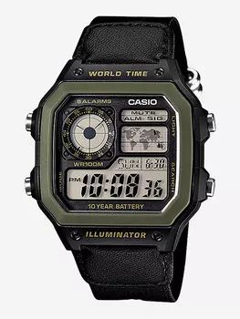 Наручные часы Casio AE-1200WHB-1B, Черный