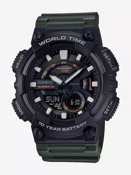 Наручные часы Casio AEQ-110W-3A, Зеленый