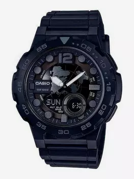 Наручные часы Casio Collection AEQ-100W-1B, Черный