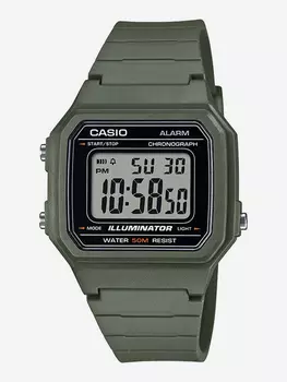 Наручные часы Casio Collection W-217H-3A, Зеленый