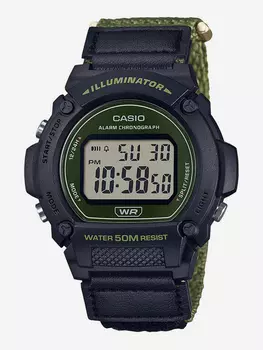 Наручные часы Casio Collection W-219HB-3A, Черный