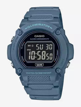 Наручные часы Casio Collection W-219HC-2B, Синий