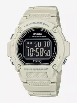 Наручные часы Casio Collection W-219HC-8B, Белый