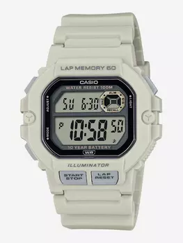 Наручные часы Casio Collection WS-1400H-8A, Белый