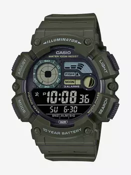 Наручные часы Casio Collection WS-1500H-3B, Зеленый