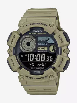 Наручные часы Casio Collection WS-1500H-5B, Зеленый