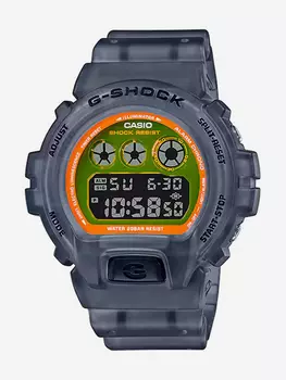 Наручные часы Casio G-SHOCK DW-6900LS-1E, Серебряный