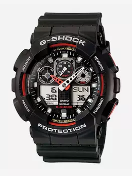 Наручные часы Casio G-SHOCK GA-100-1A4, Черный