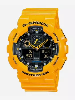 Наручные часы Casio G-SHOCK GA-100A-9A, Желтый