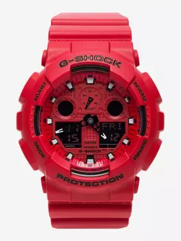 Наручные часы Casio G-SHOCK GA-100C-4A, Красный