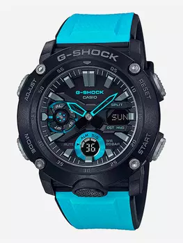 Наручные часы Casio G-SHOCK GA-2000-1A2, Голубой