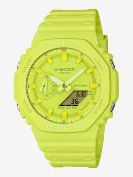 Наручные часы Casio G-Shock GA-2100-9A9, Желтый