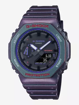 Наручные часы Casio G-Shock GA-2100AH-6A, Фиолетовый