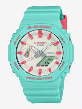 Наручные часы Casio G-Shock GA-2100RB-3A, Голубой