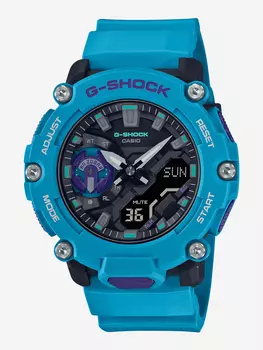 Наручные часы Casio G-SHOCK GA-2200-2A, Голубой