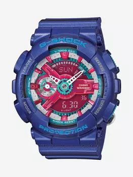 Наручные часы Casio G-SHOCK GMA-S110HC-2A, Синий