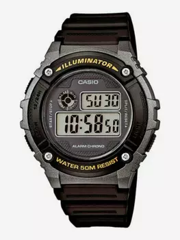 Наручные часы Casio W-216H-1B, Черный