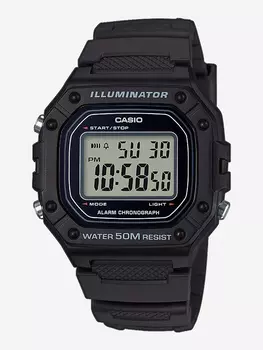 Наручные часы Casio W-218H-1A, Черный