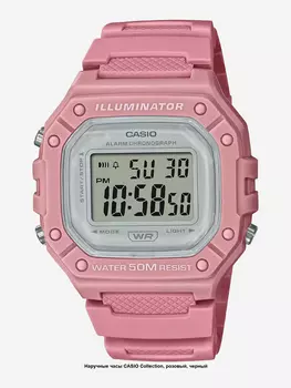 Наручные часы Casio W-218HC-4A, Розовый