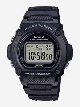 Наручные часы Casio W-219H-1A, Черный