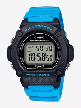 Наручные часы Casio W-219H-2A2, Голубой