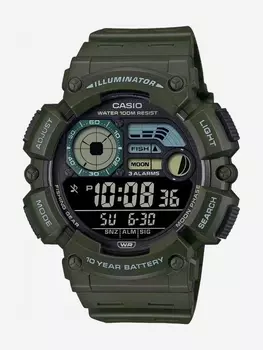 Наручные часы Casio WS-1500H-3B, Зеленый