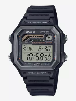 Наручные часы Casio WS-1600H-1A, Черный