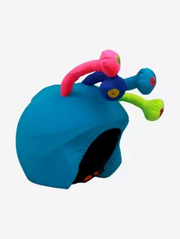 Нашлемник CoolCasc MONSTER Монстр со светодиодами, Голубой